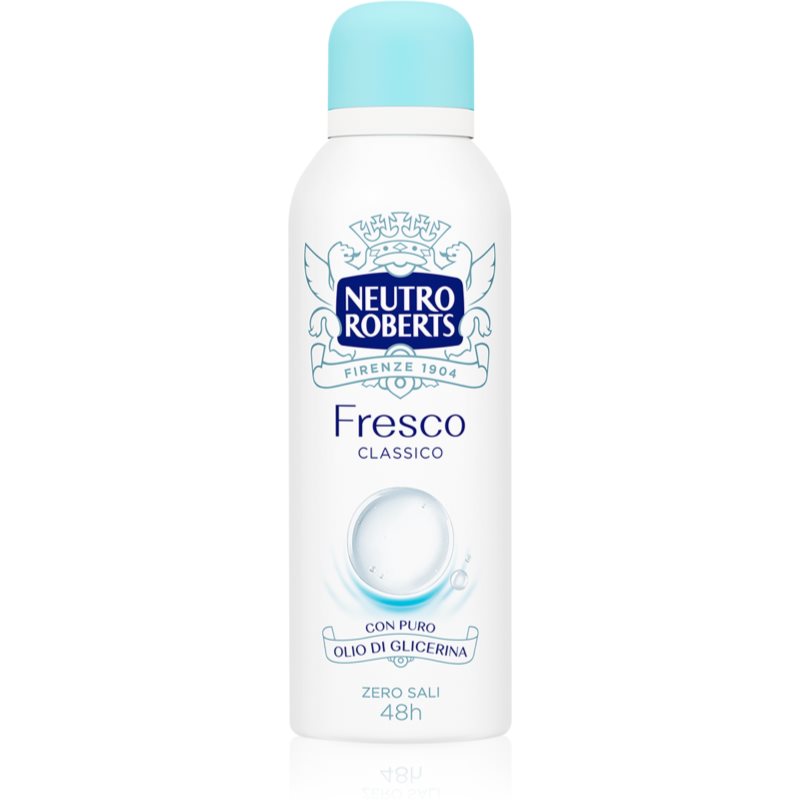 Neutro Roberts Classico deodorant spray revigorant cu o eficienta de 48 h 50 ml