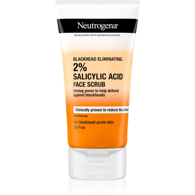 Neutrogena Blackhead Eliminating peeling impotriva punctelor negre 150 ml