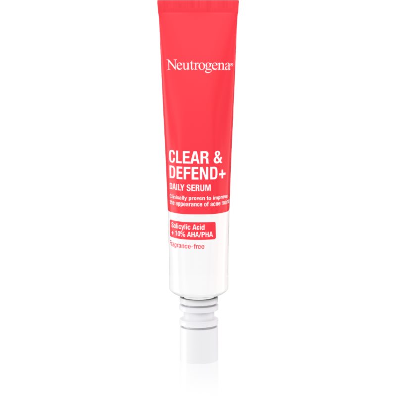 Neutrogena Clear & Defend+ ser facial impotriva acneei 30 ml