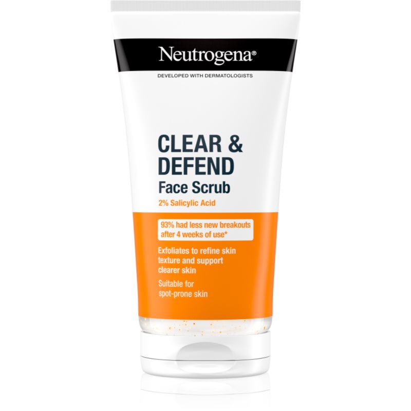 Neutrogena Clear & Defend peeling cu acid salicilic 150 ml