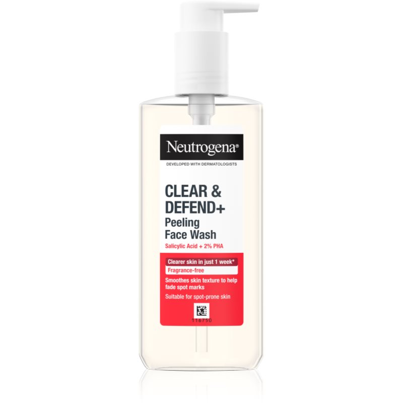 Neutrogena Clear & Defend+ gel de curățare impotriva acneei 200 ml