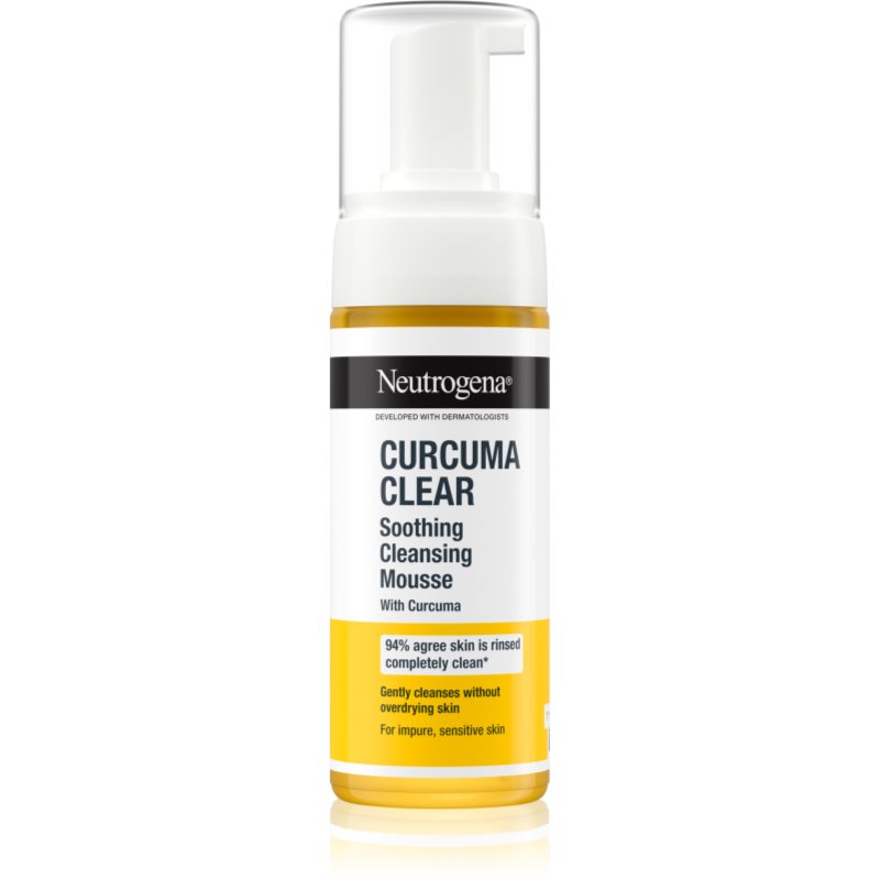 Neutrogena Curcuma Clear spuma de curatare revigoranta 150 ml