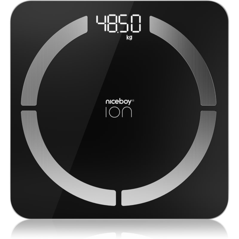 Niceboy ION Smart-Scale cântar de persoane Black 1 buc Niceboy ION Smart-Scale cântar de persoane Black 1 buc