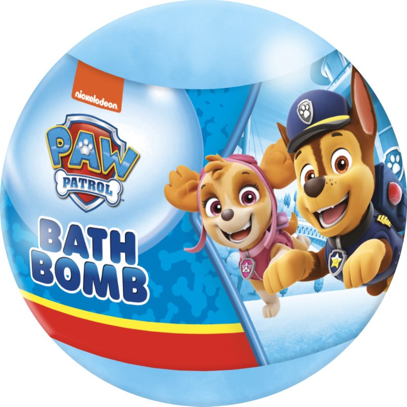 Nickelodeon Paw Patrol Bath Bomb bile eferverscente pentru baie pentru copii 100 g