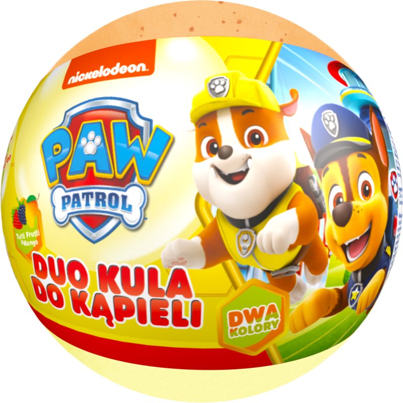 Nickelodeon Paw Patrol Bath Bomb Duo bombă de baie Tutti Frutti & Mango 100 g