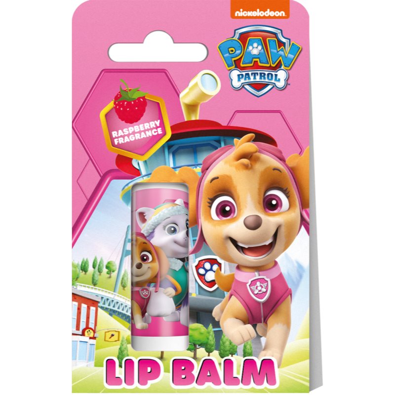 Nickelodeon Paw Patrol Lip Balm balsam de buze pentru copii Raspberry 4,4 g