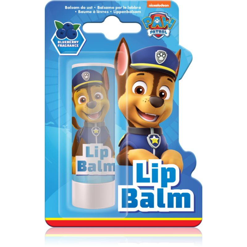 Nickelodeon Paw Patrol Lips balsam de buze pentru copii Blueberry 4,4 g