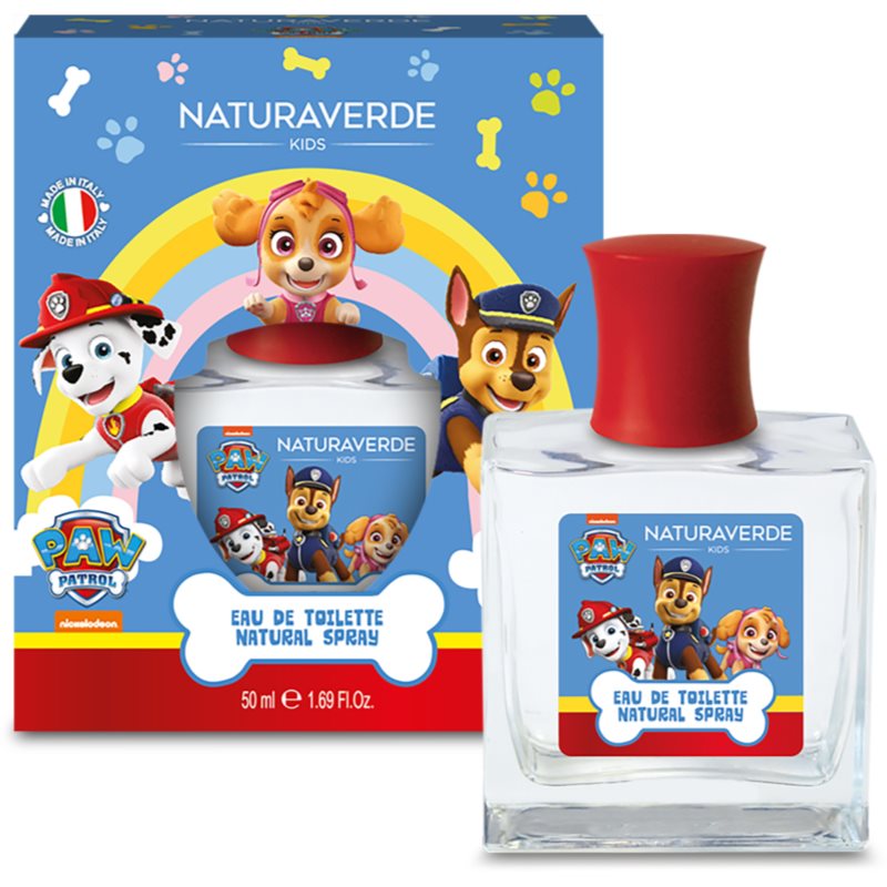 Nickelodeon Paw Patrol Natural Spray Eau de Toilette pentru copii 50 ml