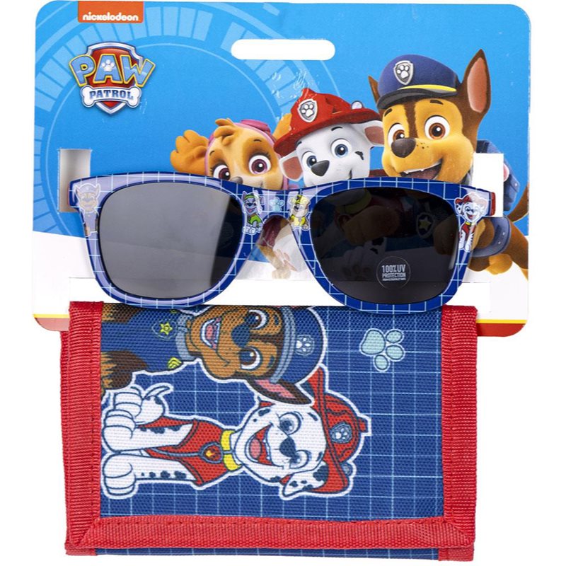 Nickelodeon Paw Patrol Set Wallet & Sunglasses set pentru copii 3y+