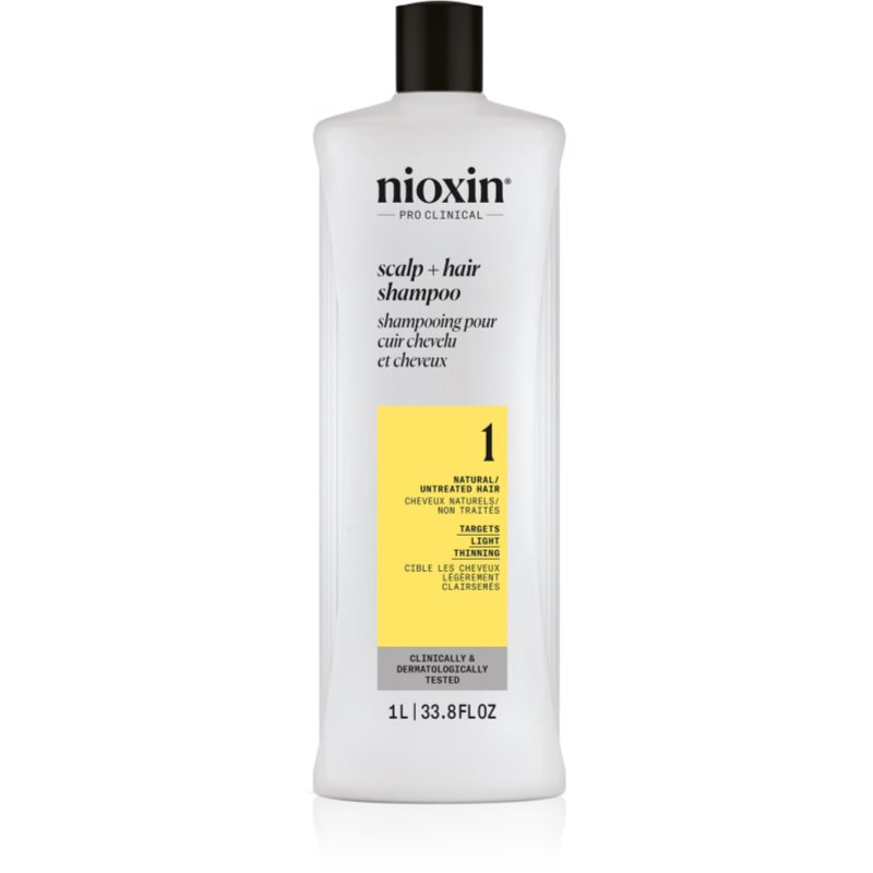 Nioxin System 1 șampon impotriva caderii parului 1000 ml