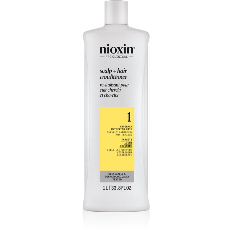 Nioxin System 1 balsam impotriva subtierii parului 1000 ml