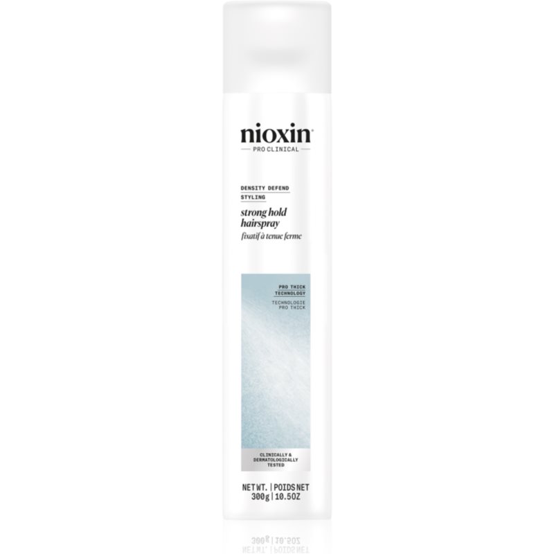 Nioxin Density Defend Styling Strong Hold Hairspray fixativ pentru un volum perfect 300 ml