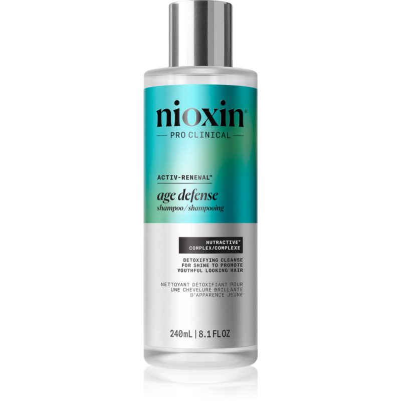 Nioxin Age defense Shampoo șampon anti-îmbătrânire pentru toate tipurile de par 240 ml