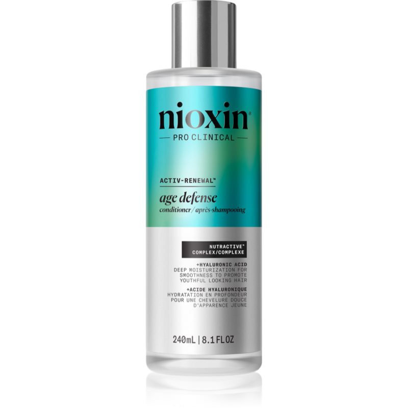 Nioxin Age defense Conditioner balsam hidratant anti-îmbătrânire pentru toate tipurile de par 240 ml