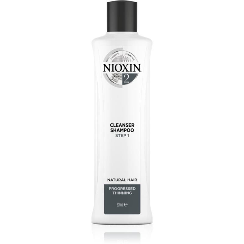 Nioxin System 2 Cleanser Shampoo sampon pentru curatare pentru par fin si normal 300 ml