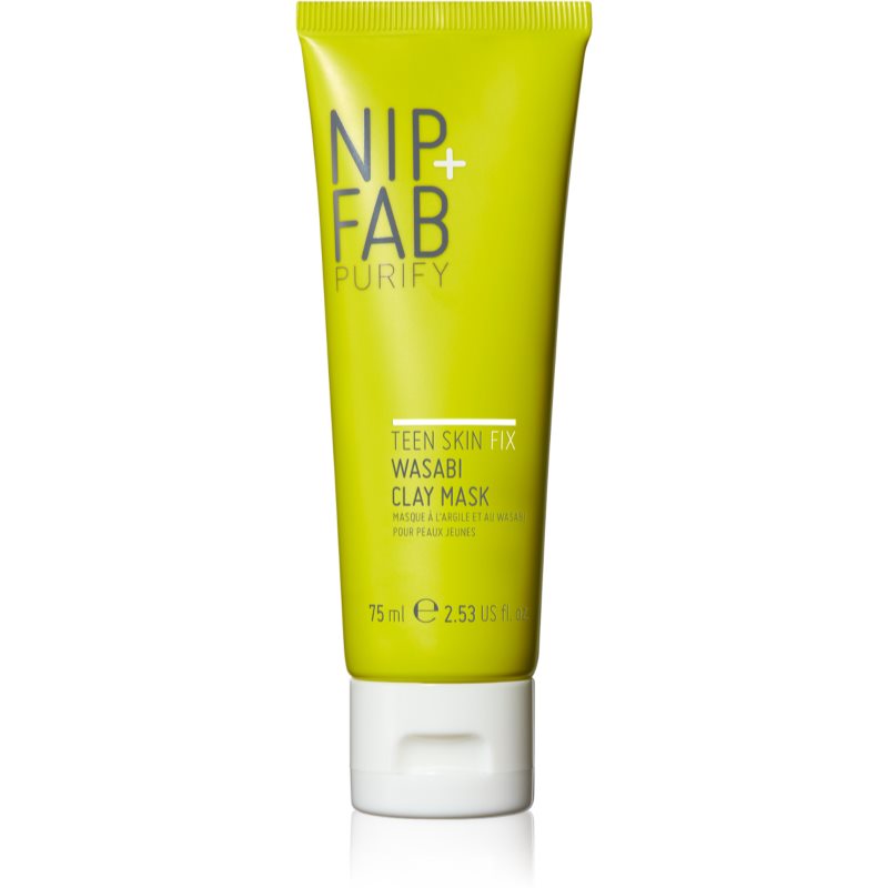 NIP+FAB Teen Skin Fix mască cu argilă faciale 75 ml