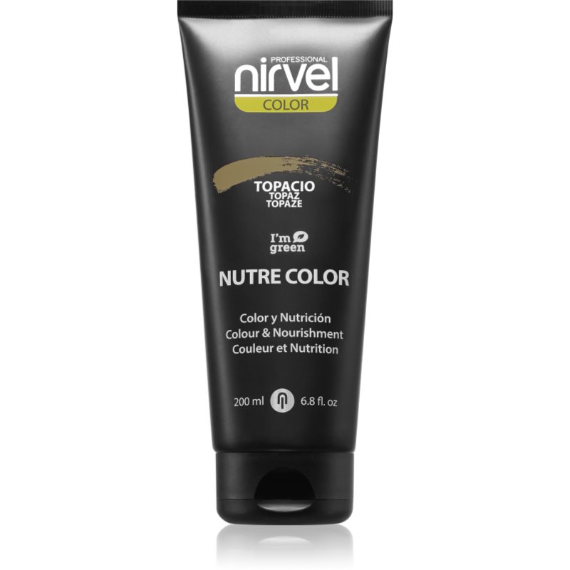Nirvel Nutre Color masca tonifianta si hranitoare pentru păr culoare Topacio 200 ml