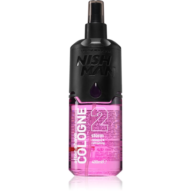 Nish Man Storm after shave pentru barbati 400 ml Nish Man Storm after shave pentru barbati 400 ml