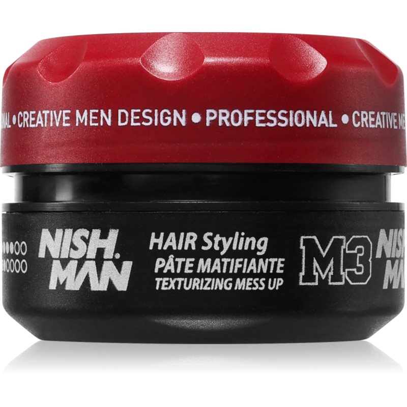 Nish Man M3 gel modelator pentru coafura pentru un aspect mat 100 ml