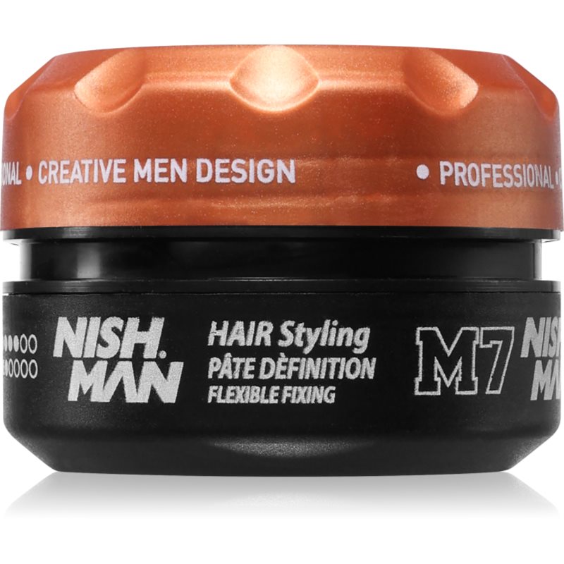 Nish Man M7 gel modelator pentru coafura pentru păr 100 ml