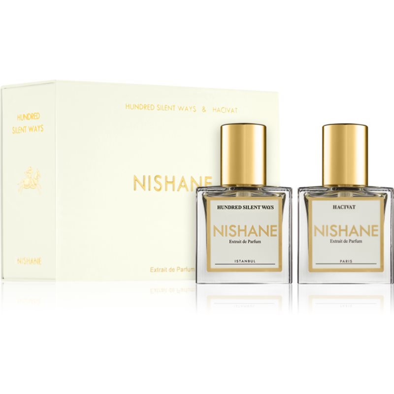 Nishane Hacivat & Hundred Silent Ways Travel Set Seturi pentru voiaj unisex 2x15 ml