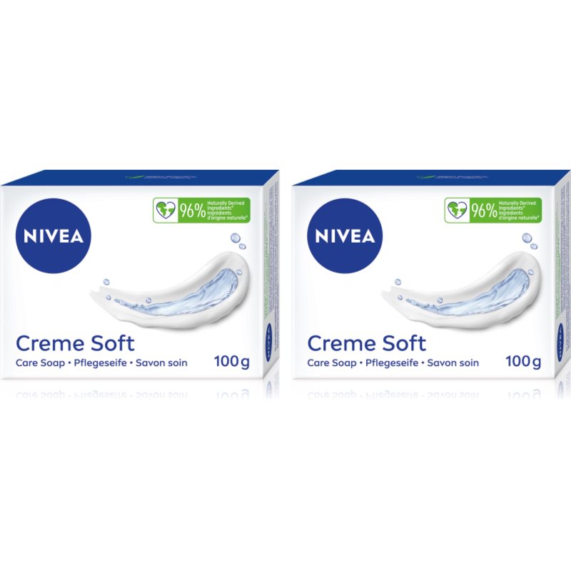 NIVEA Creme Soft săpun solid ambalaj economic
