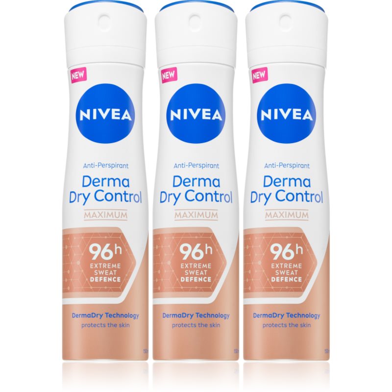 NIVEA Derma Dry Control set pentru corp