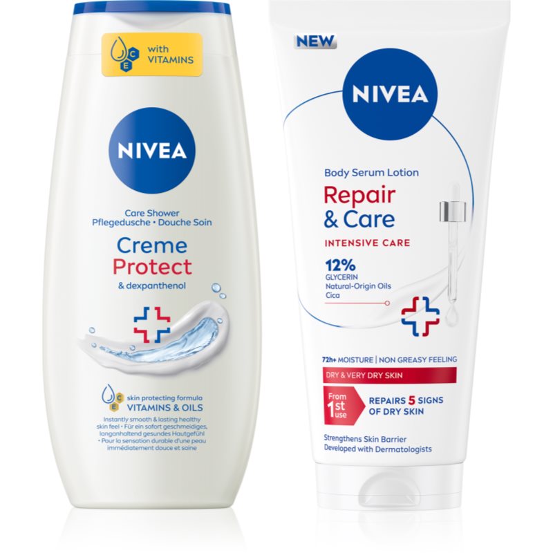 NIVEA Creme Protect set pentru piele uscata