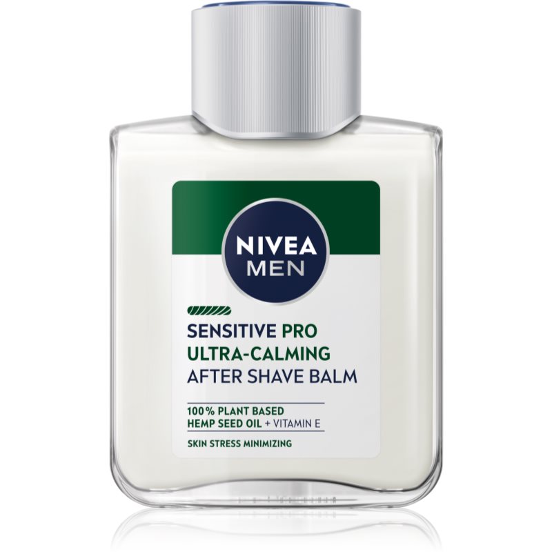 Nivea Men Sensitive Hemp balsam după bărbierit cu ulei de canepa 100 ml