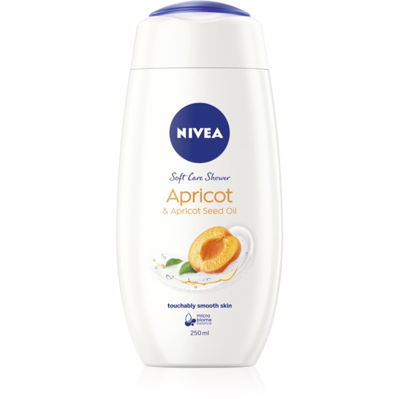 Nivea Apricot & Apricot Seed Oil gel calmant pentru dus 250 ml