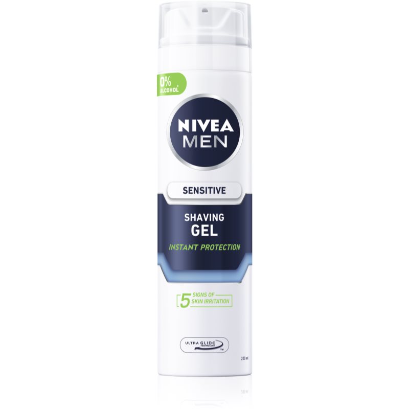 Nivea Men Sensitive gel pentru bărbierit 200 ml