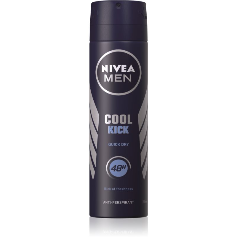 Nivea Men Cool Kick spray anti-perspirant pentru barbati 150 ml