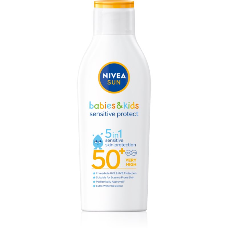 NIVEA SUN Kids lapte de soare pentru copii SPF 50+ 200 ml