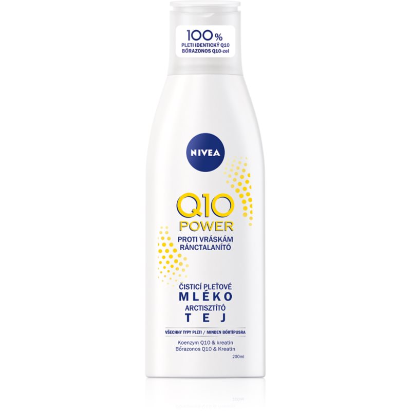 Nivea Q10 Power lapte de curatare antirid 200 ml