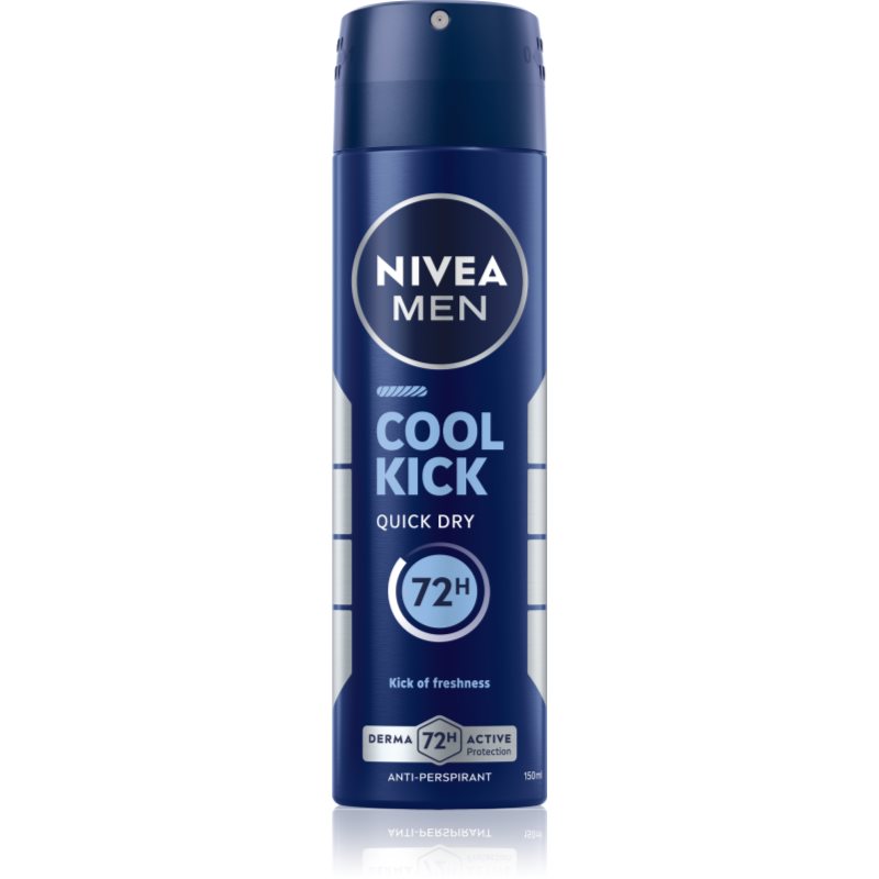 NIVEA MEN Cool Kick spray anti-perspirant pentru barbati 150 ml