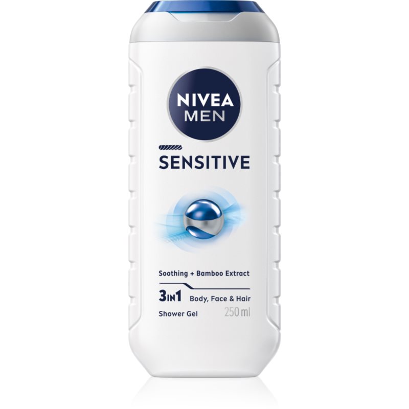 NIVEA MEN Sensitive gel de duș pentru barbati 250 ml