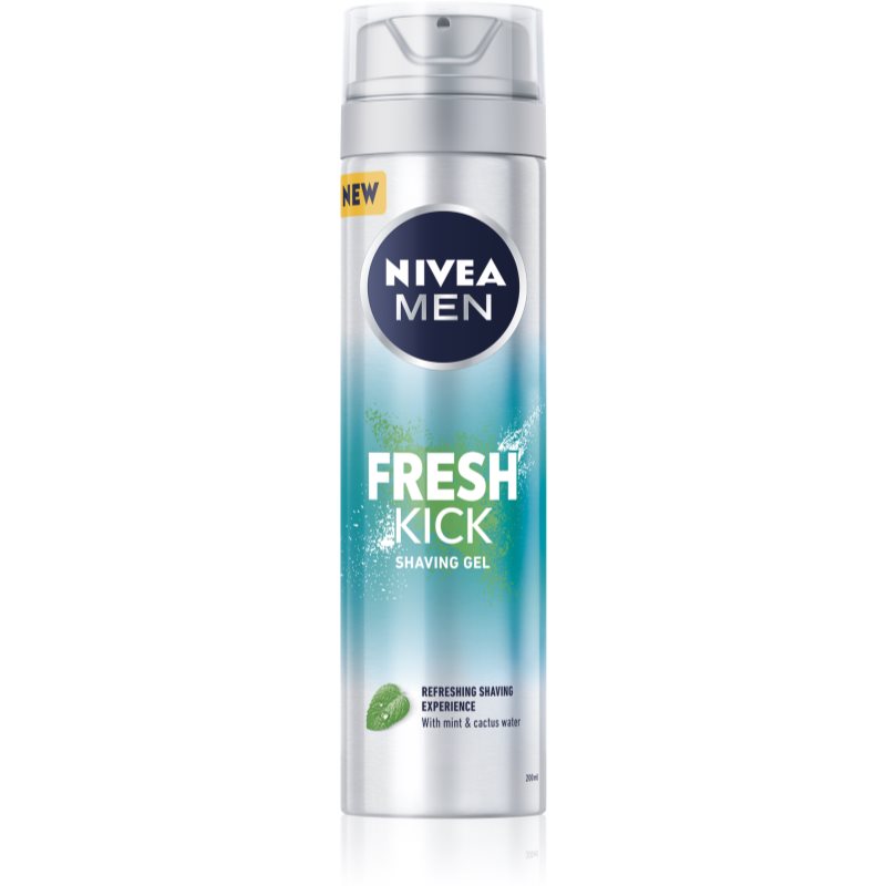 Nivea Men Fresh Kick gel pentru bărbierit pentru barbati 200 ml