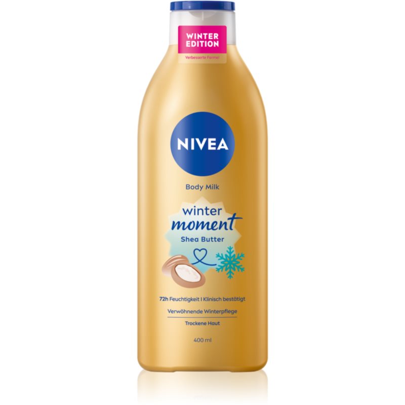 NIVEA Winter Moment lotiune de corp hranitoare unt de shea 400 ml