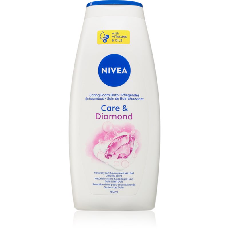 NIVEA Care & Diamond gel de dus si baie 750 ml NIVEA Care & Diamond gel de dus si baie 750 ml