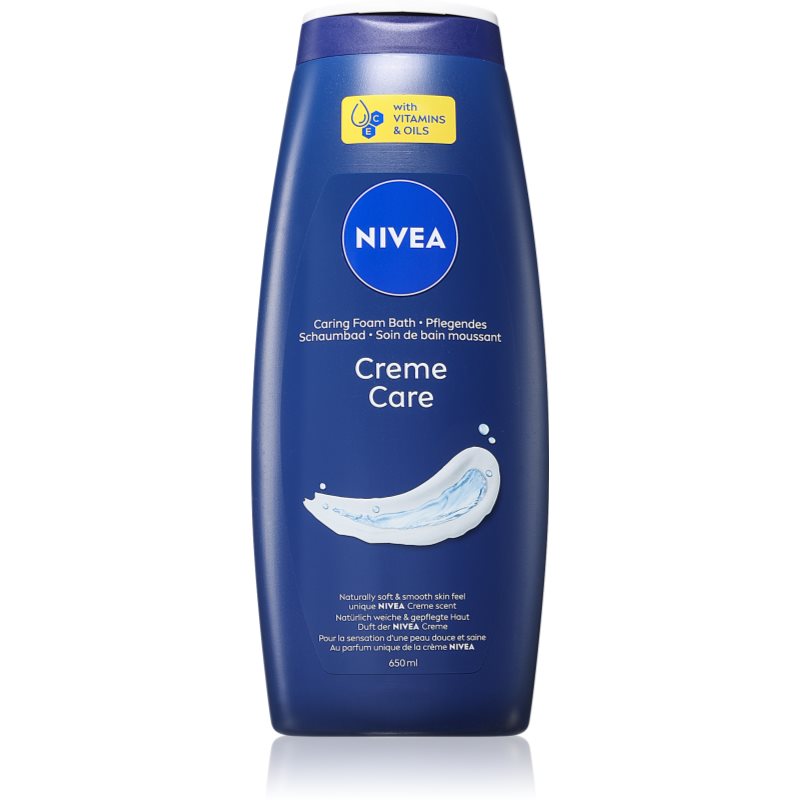 NIVEA Creme Care Spuma de baie cremoasa 650 ml