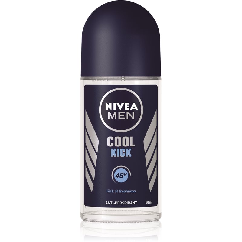 Nivea Men Cool Kick deodorant roll-on antiperspirant pentru barbati 50 ml