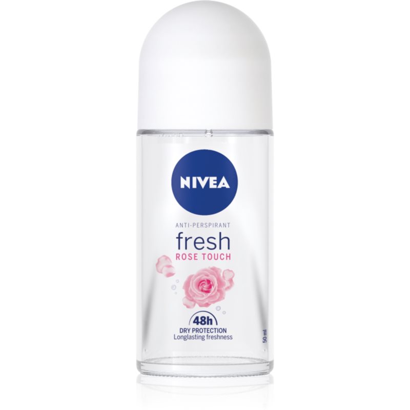 Nivea Rose Touch deodorant roll-on antiperspirant pentru femei 50 ml