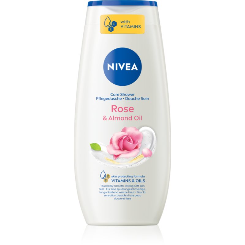 Nivea Care & Roses gel calmant pentru dus 250 ml