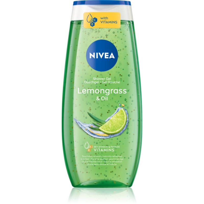 Nivea Lemongrass & Oil gel de dus revigorant 250 ml