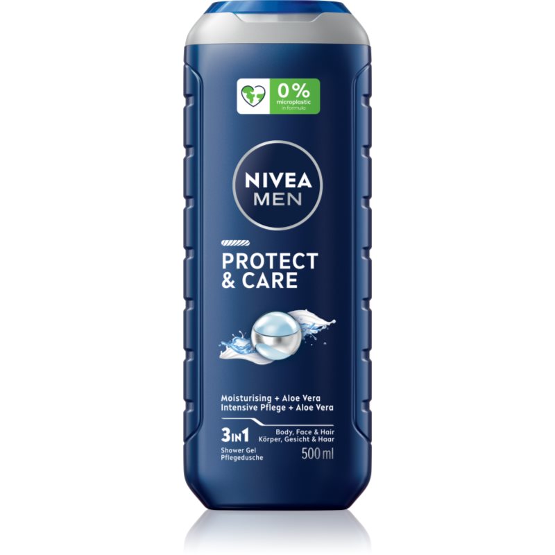 NIVEA MEN Protect &amp; Care gel de duș 500 ml