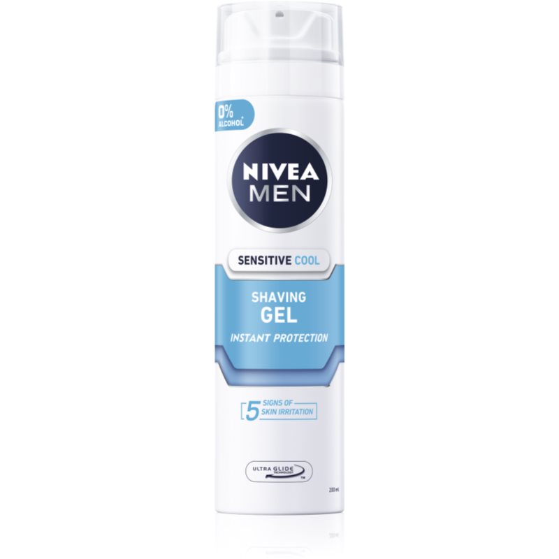 Nivea Men Sensitive gel pentru bărbierit pentru barbati 200 ml