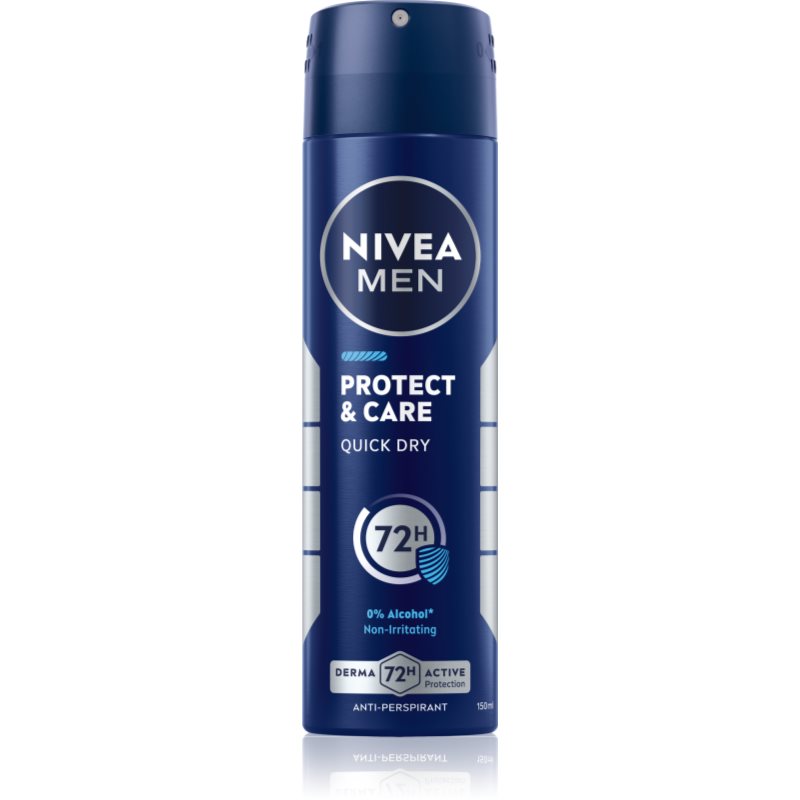 Nivea Men Protect & Care spray anti-perspirant pentru barbati 150 ml