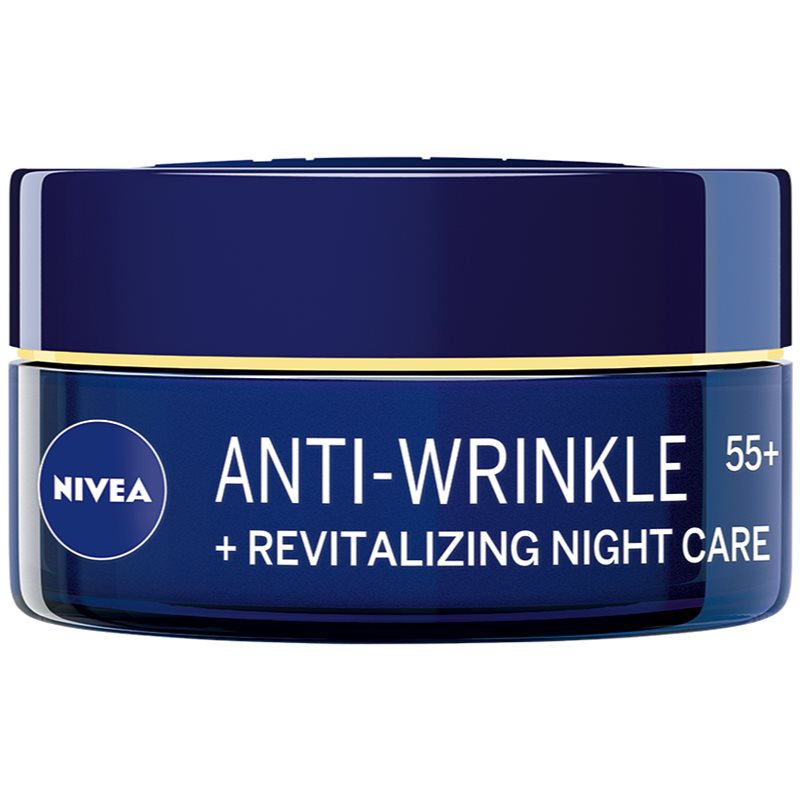 Nivea Revitalizing cremă de noapte anti-îmbătrânire antirid 55+ 50 ml