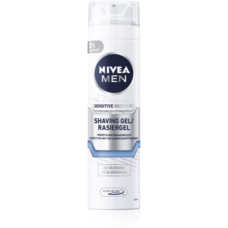 Nivea Men Sensitive gel pentru bărbierit pentru barbati 200 ml