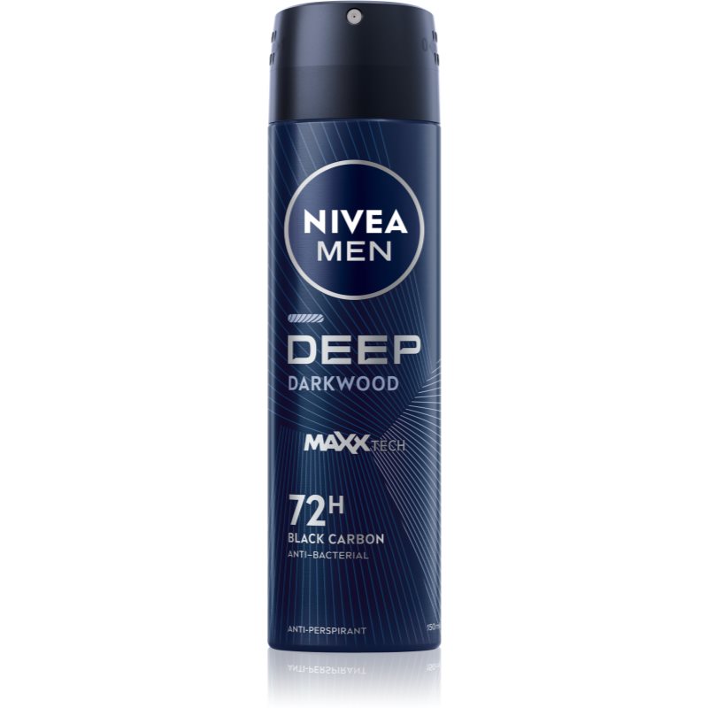 Nivea Men Deep spray anti-perspirant pentru barbati 150 ml